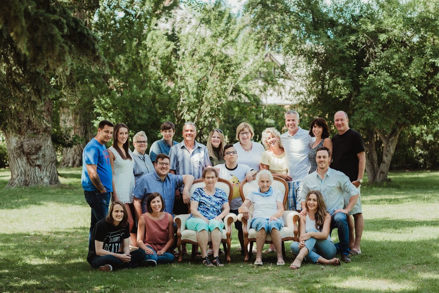 Tim's extended family